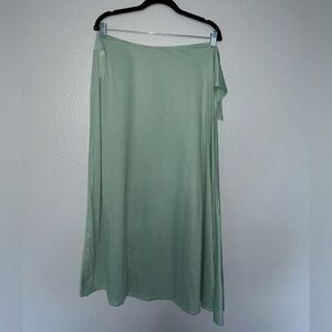 Eres Chic Light Green Swim Coverup Pareo Skirt